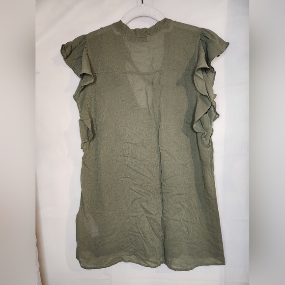 Abercrombie & Fitch Flutter Sleeve Top NWOT - Picture 2 of 8